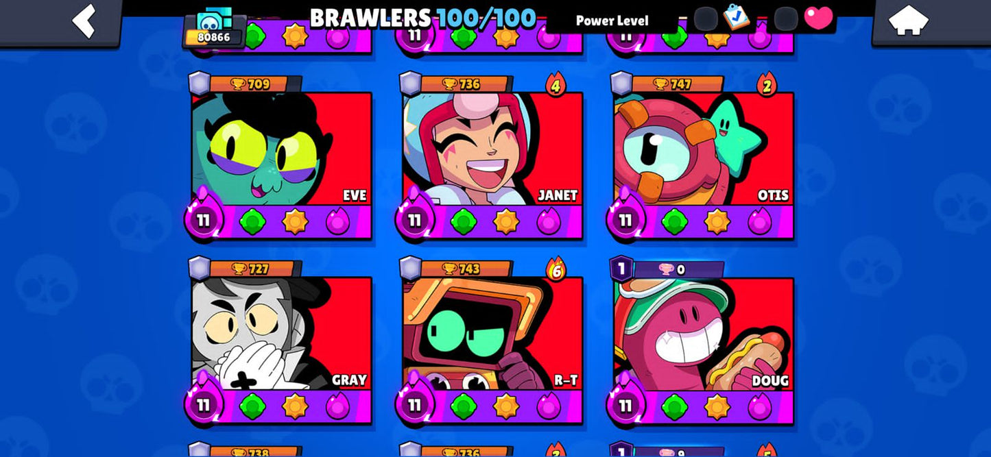 ⚡ Cuenta Brawl Stars