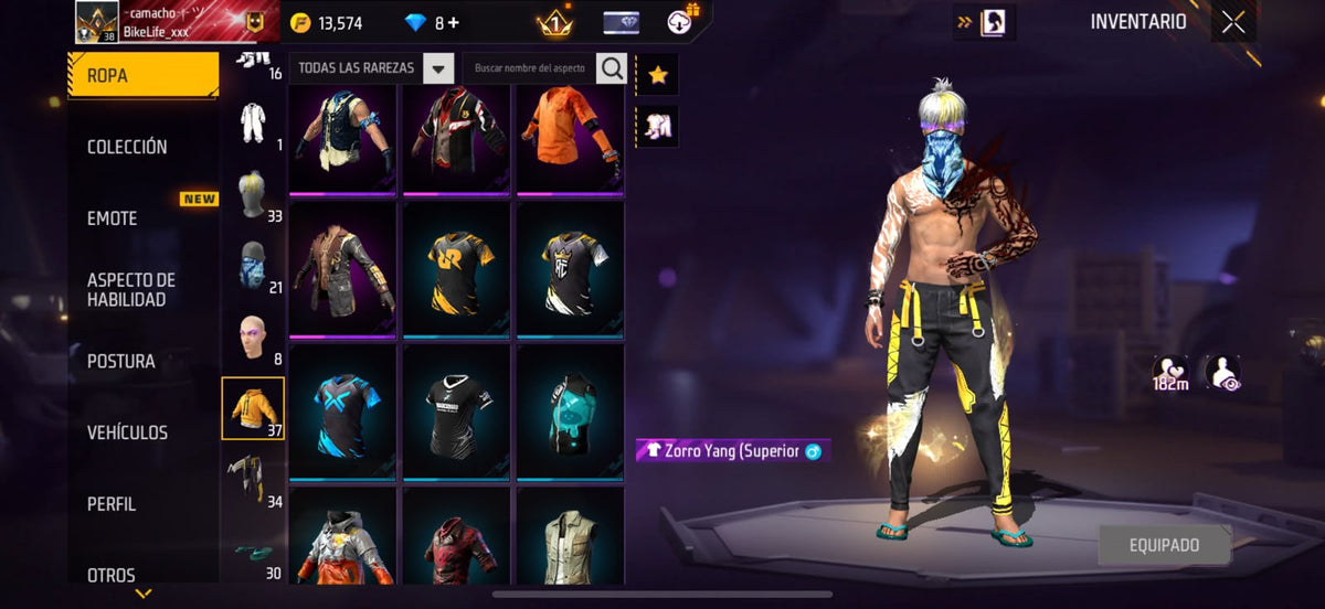 🔥 Cuenta Free Fire