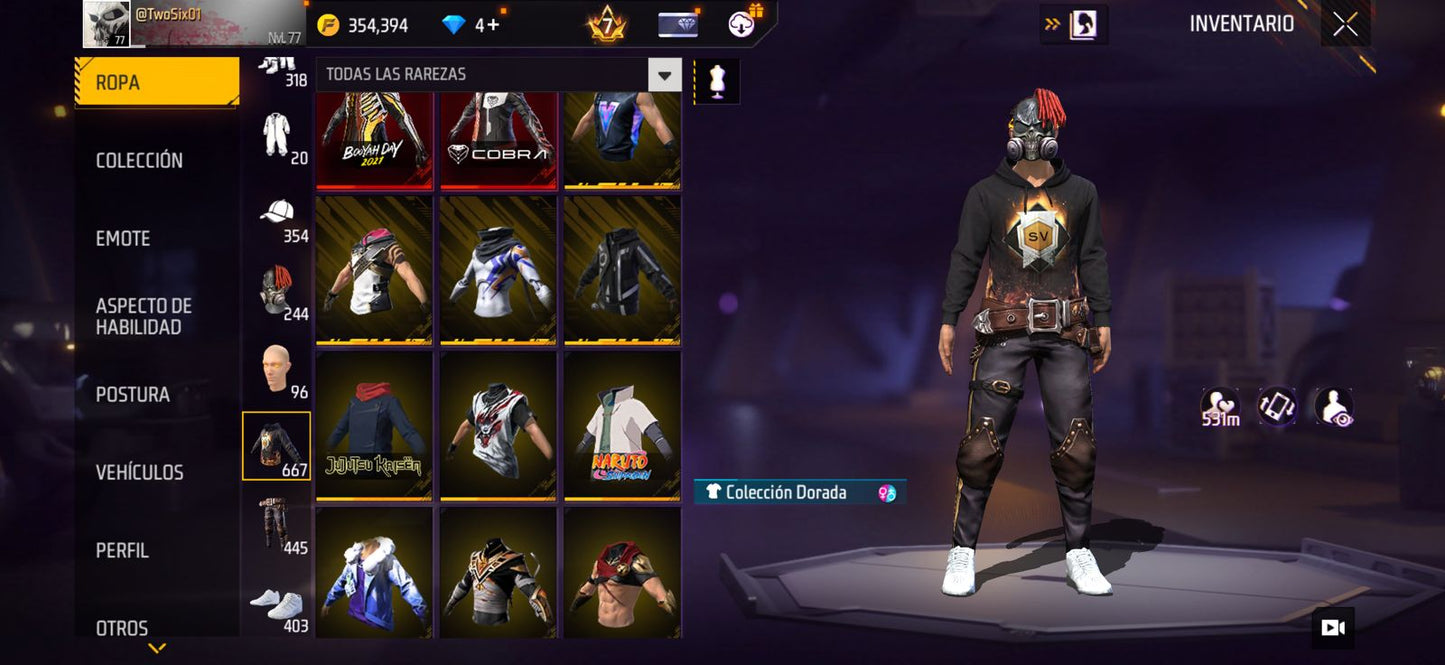 🔥 Cuenta Free Fire