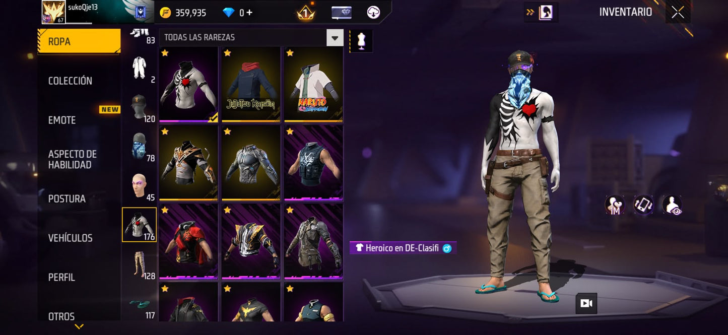 🔥 Cuenta Free Fire