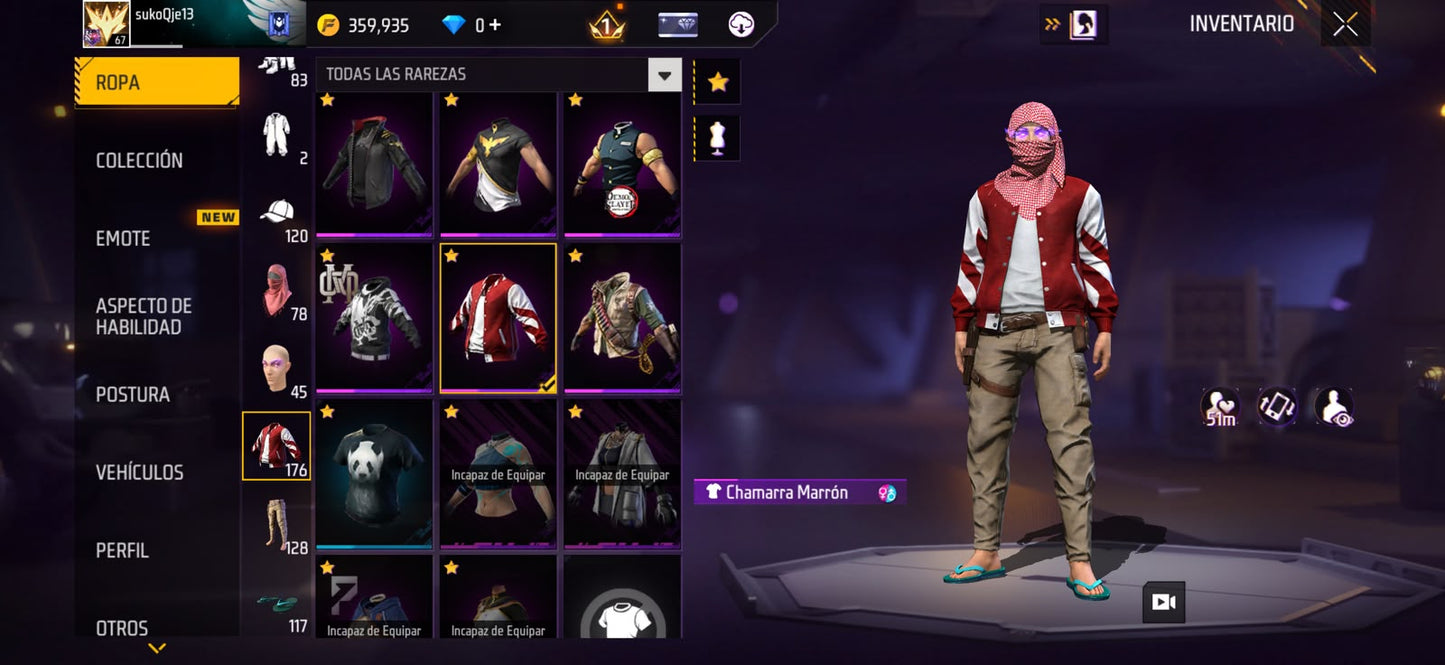 🔥 Cuenta Free Fire