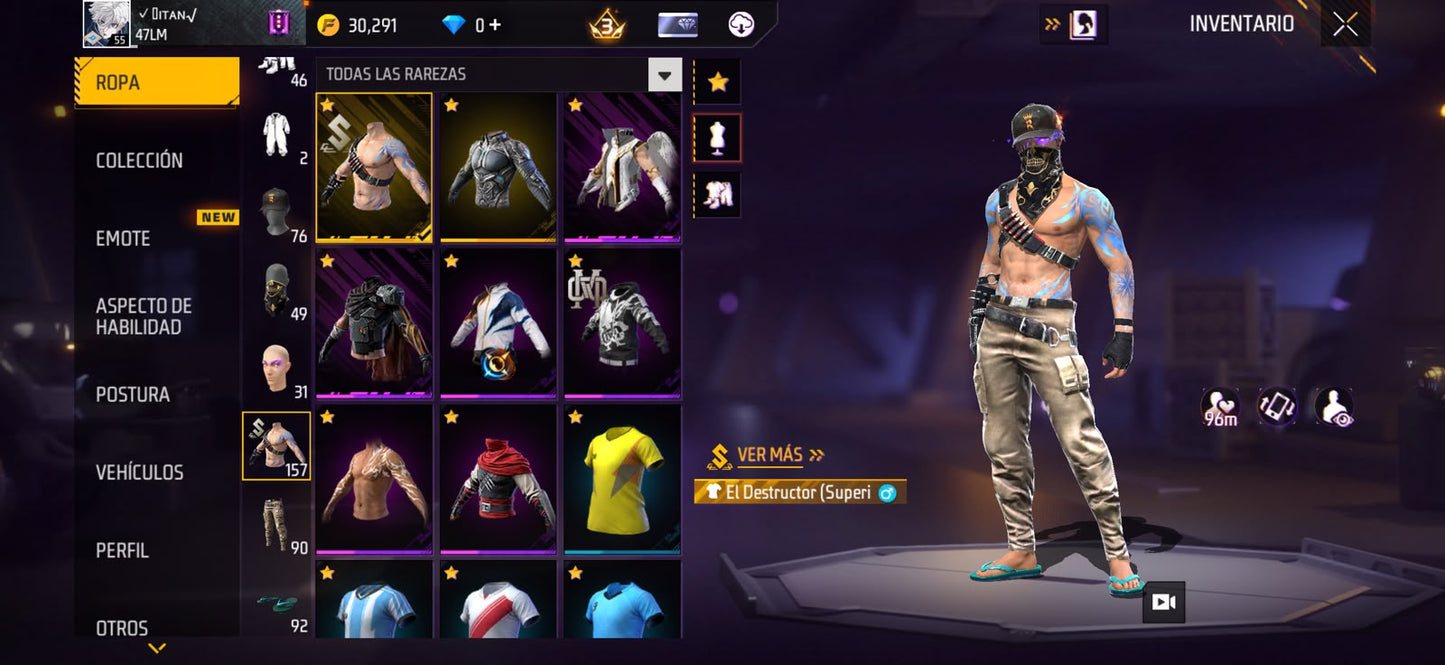 🔥 Cuenta Free Fire