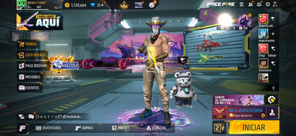 286 FRE FIRE!! CUENTA VETERANA CON 4 EVOS Y BUENAS ARMAS!! MÁS DE 600 PECHOS! CHAQUETAS ANTIGUAS! EVENTO E INCUBADORAS CHIDAS! YING YANG! MUCHA ROPA ANTIGUA! ! CUELLO DE TORTUGA! PERFECTA PARA COMBINAR COM TODO! REGIÓN: EEUU (1799mx)