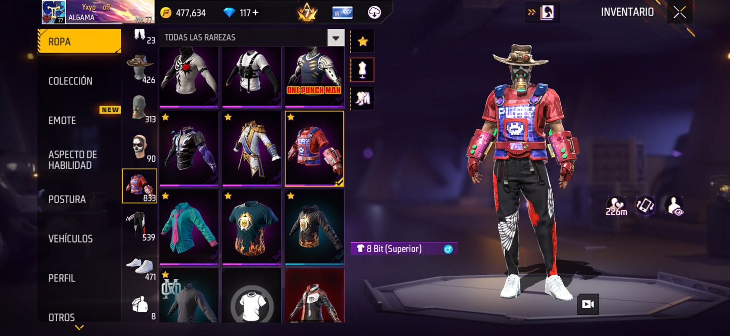 🔥 Cuenta Free Fire