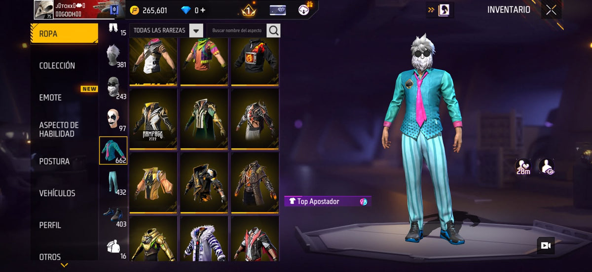 🔥 Cuenta Free Fire