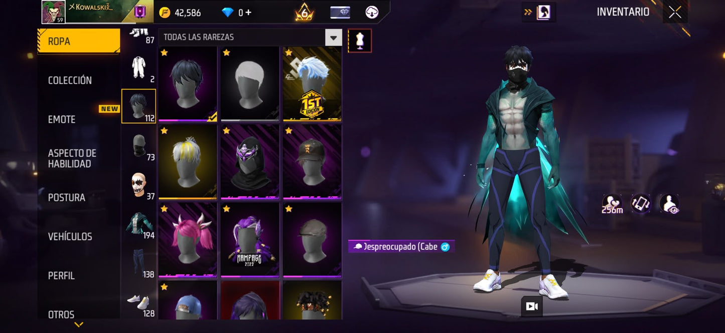 🔥 Cuenta Free Fire