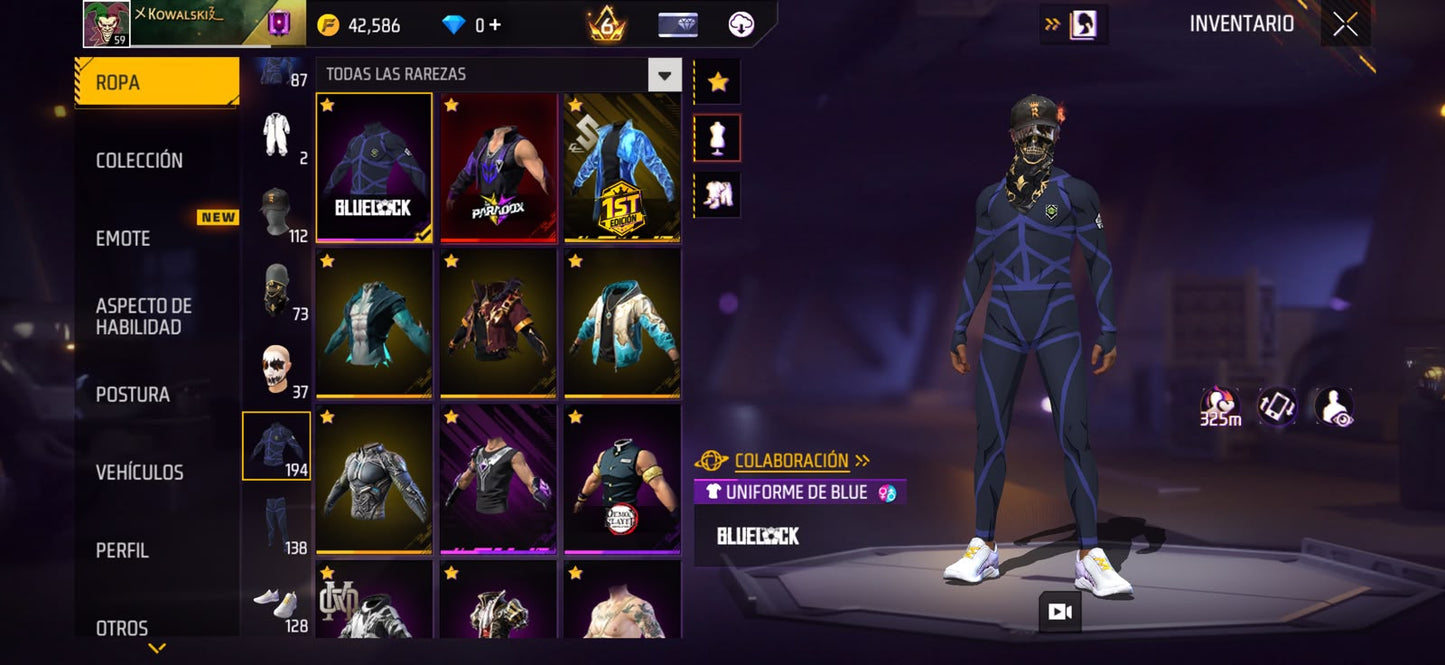 🔥 Cuenta Free Fire