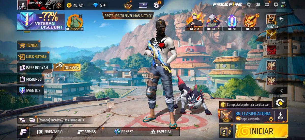 🔥 Cuenta Free Fire