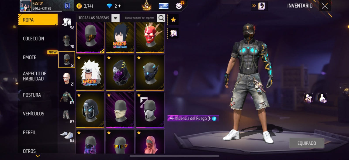 🔥 Cuenta Free Fire