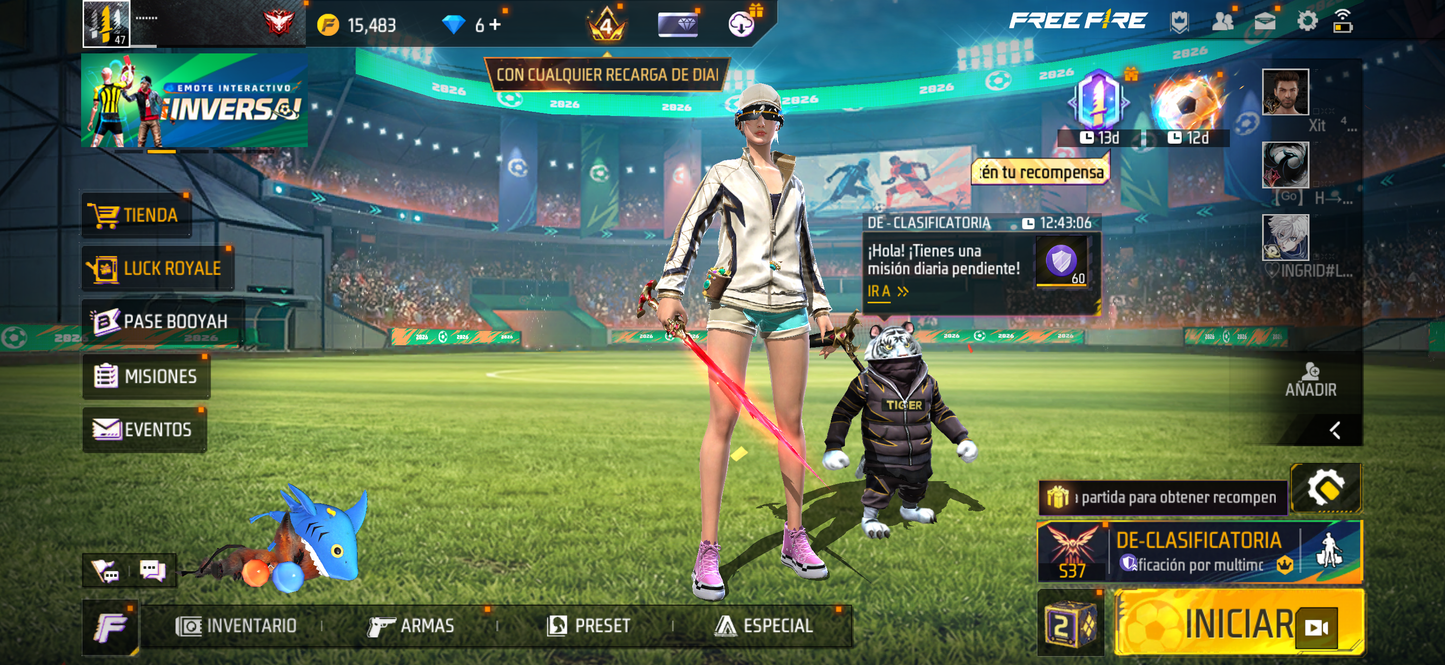 🔥 Cuenta Free Fire