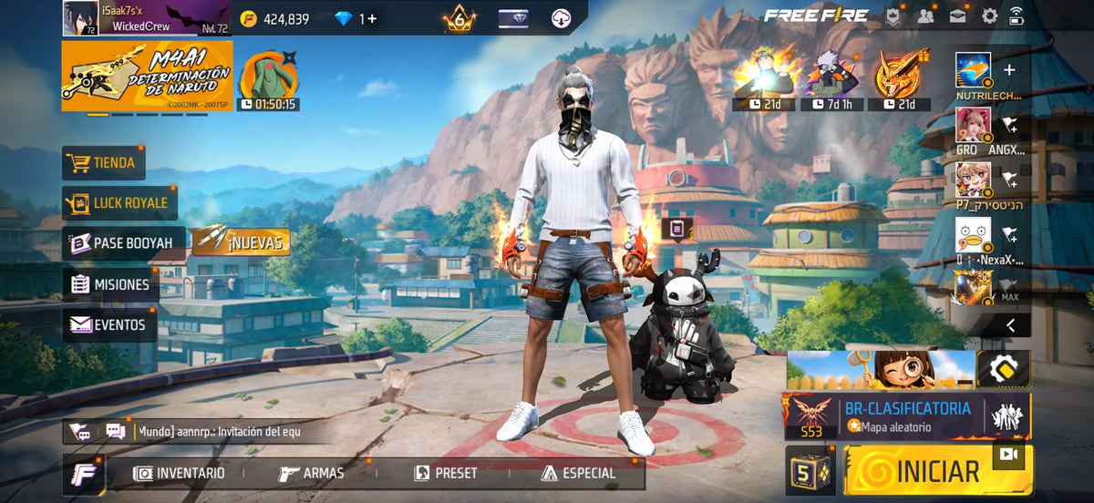 🔥 Cuenta Free Fire