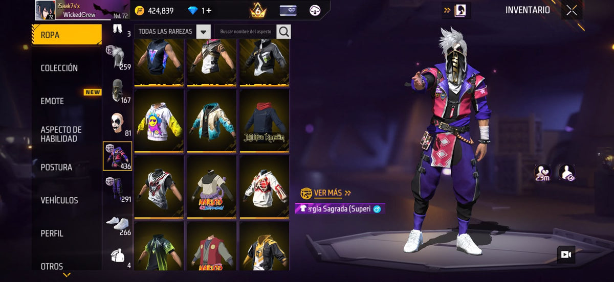🔥 Cuenta Free Fire