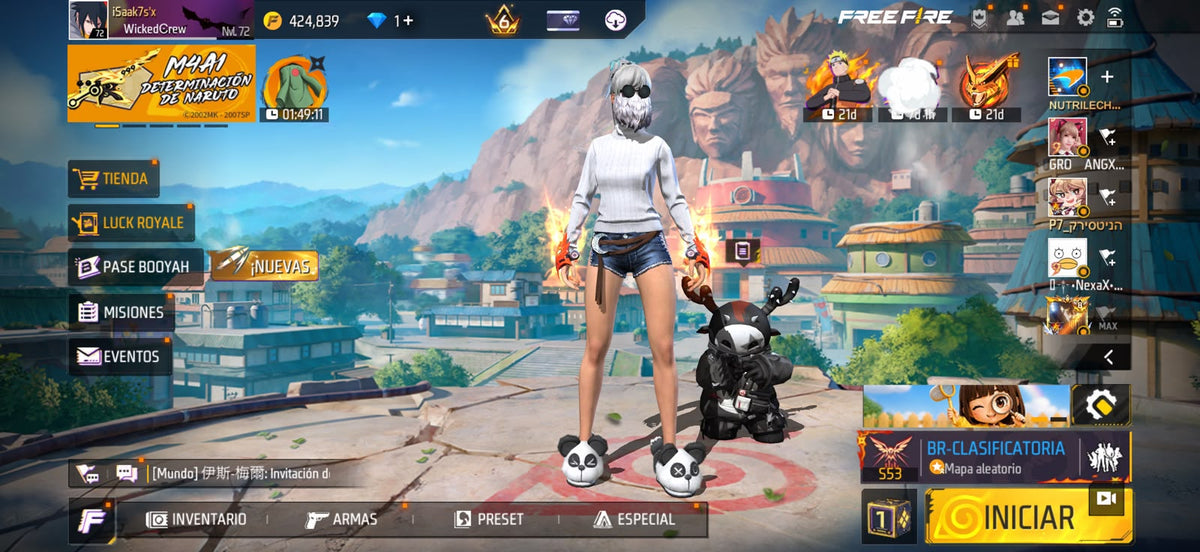 🔥 Cuenta Free Fire