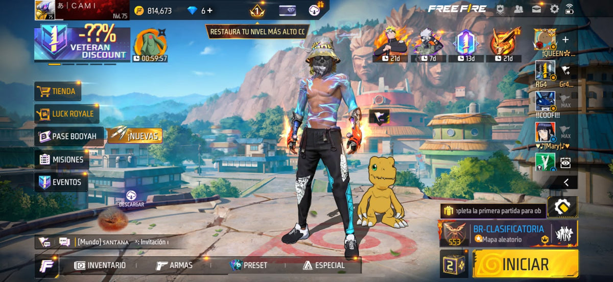 🔥 Cuenta Free Fire