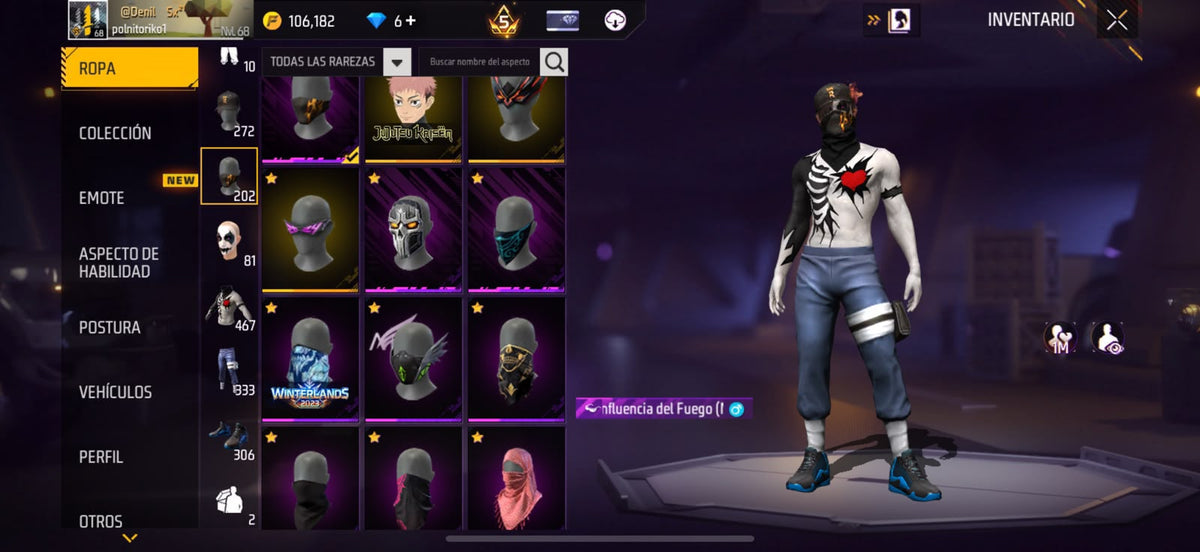 🔥 Cuenta Free Fire