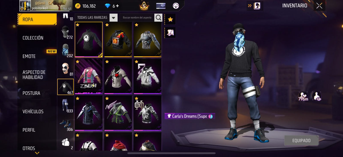🔥 Cuenta Free Fire