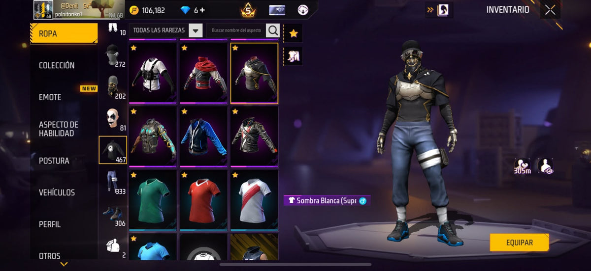 🔥 Cuenta Free Fire