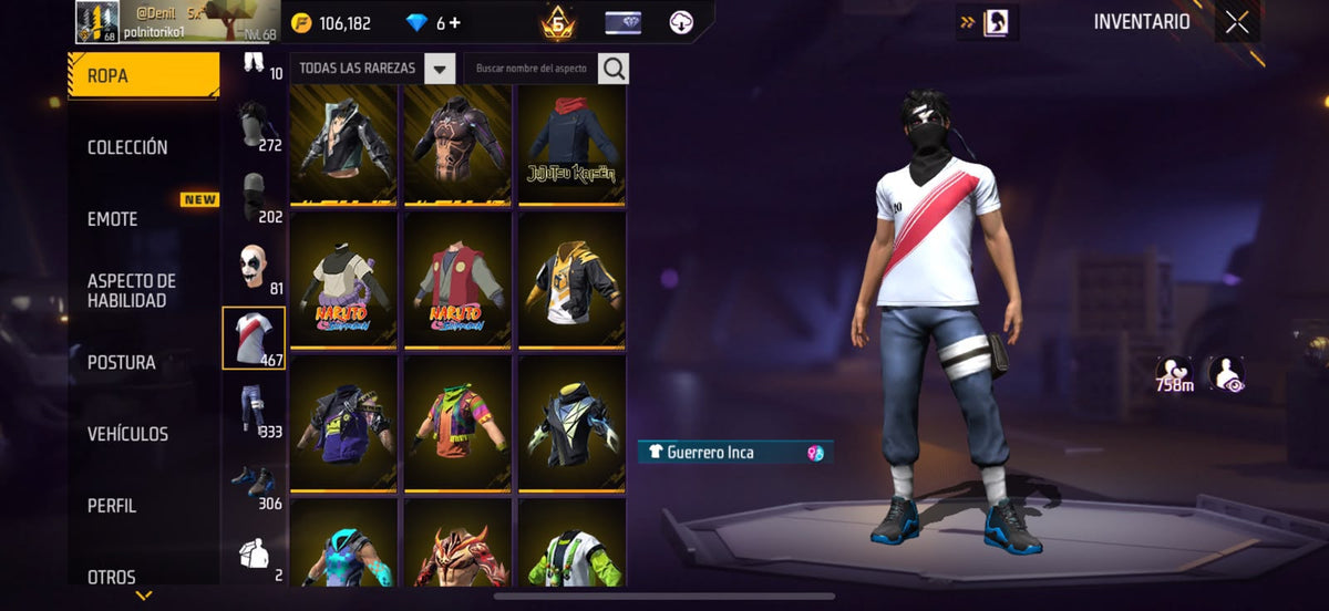 🔥 Cuenta Free Fire