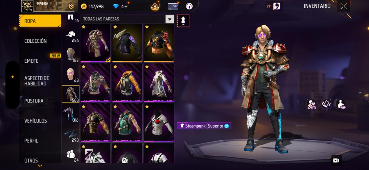 🔥 Cuenta Free Fire