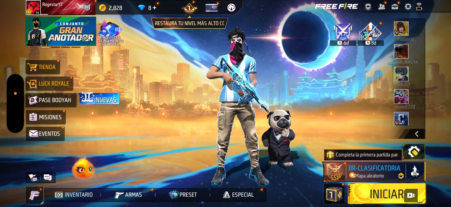 🔥 Cuenta Free Fire