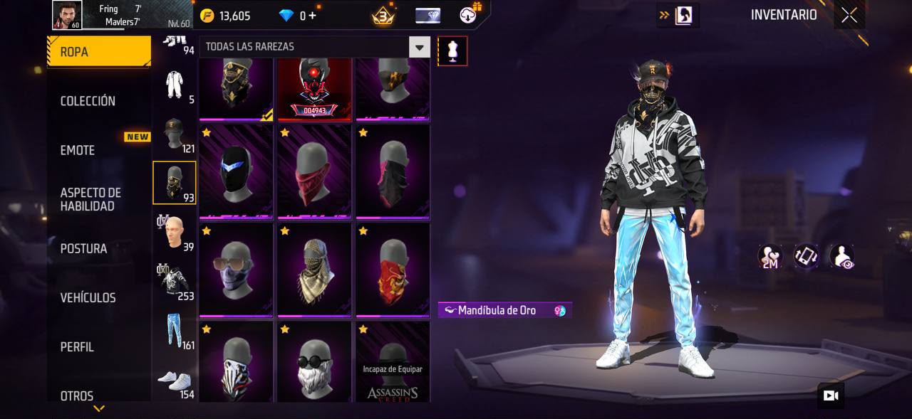 🔥 Cuenta Free Fire
