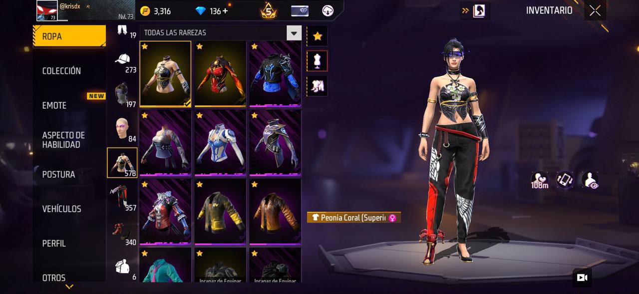 🔥 Cuenta Free Fire