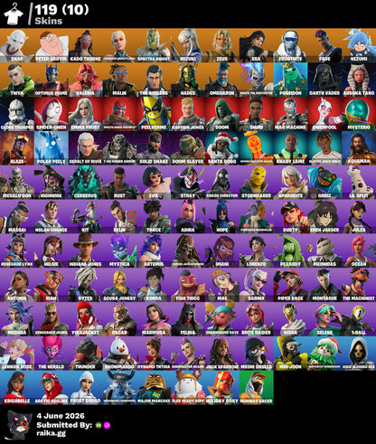 🎮 Cuenta Fortnite