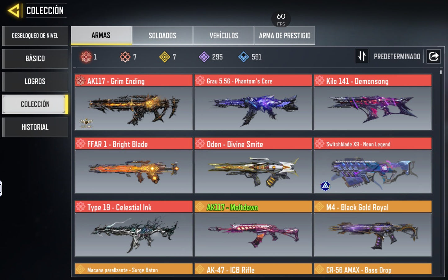 🎖️ Cuenta COD Mobile