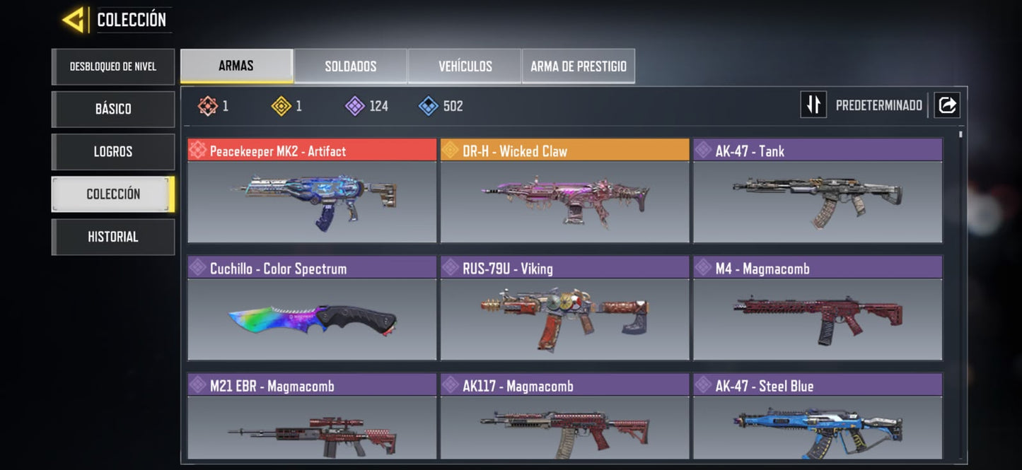 🎖️ Cuenta COD Mobile