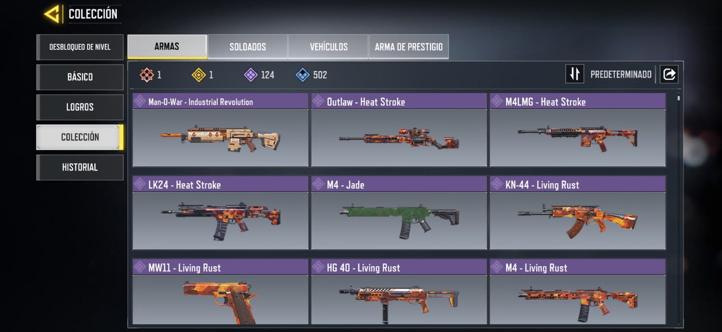 🎖️ Cuenta COD Mobile