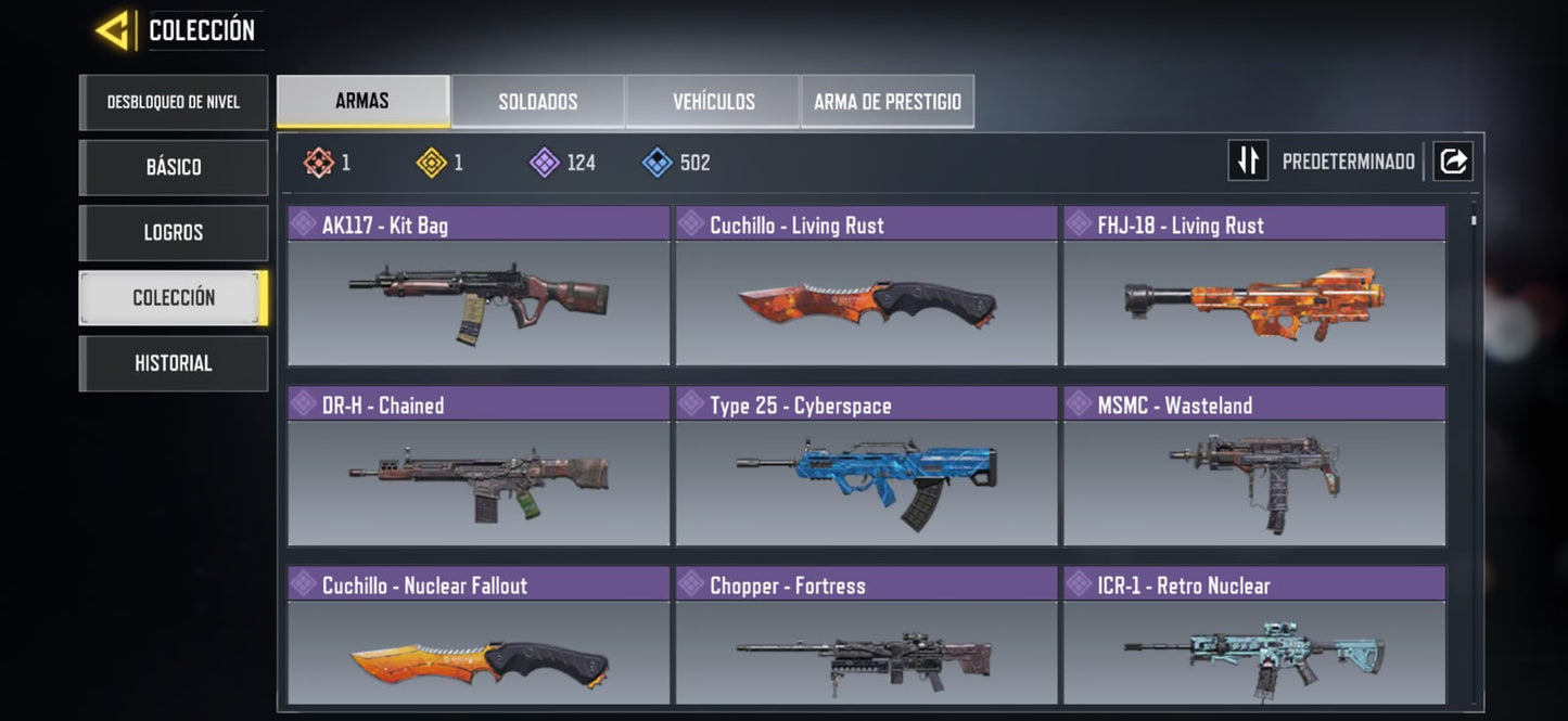 🎖️ Cuenta COD Mobile