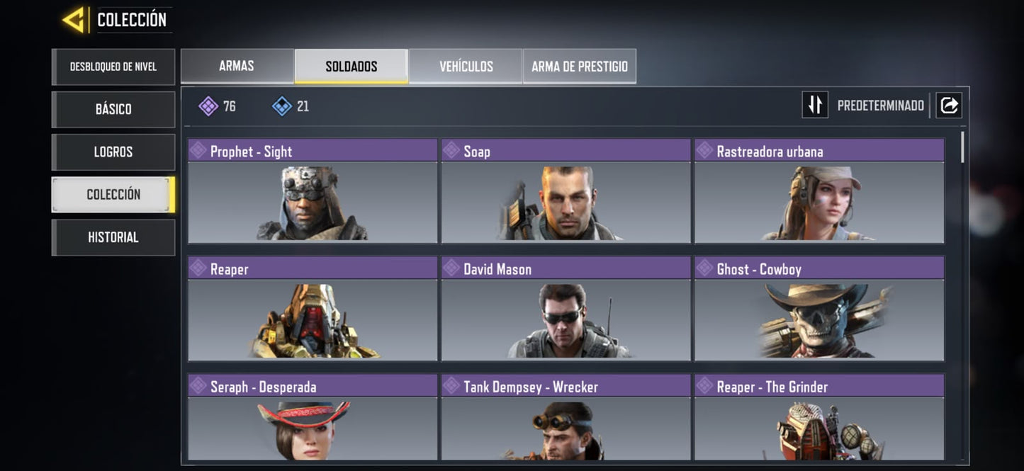 🎖️ Cuenta COD Mobile