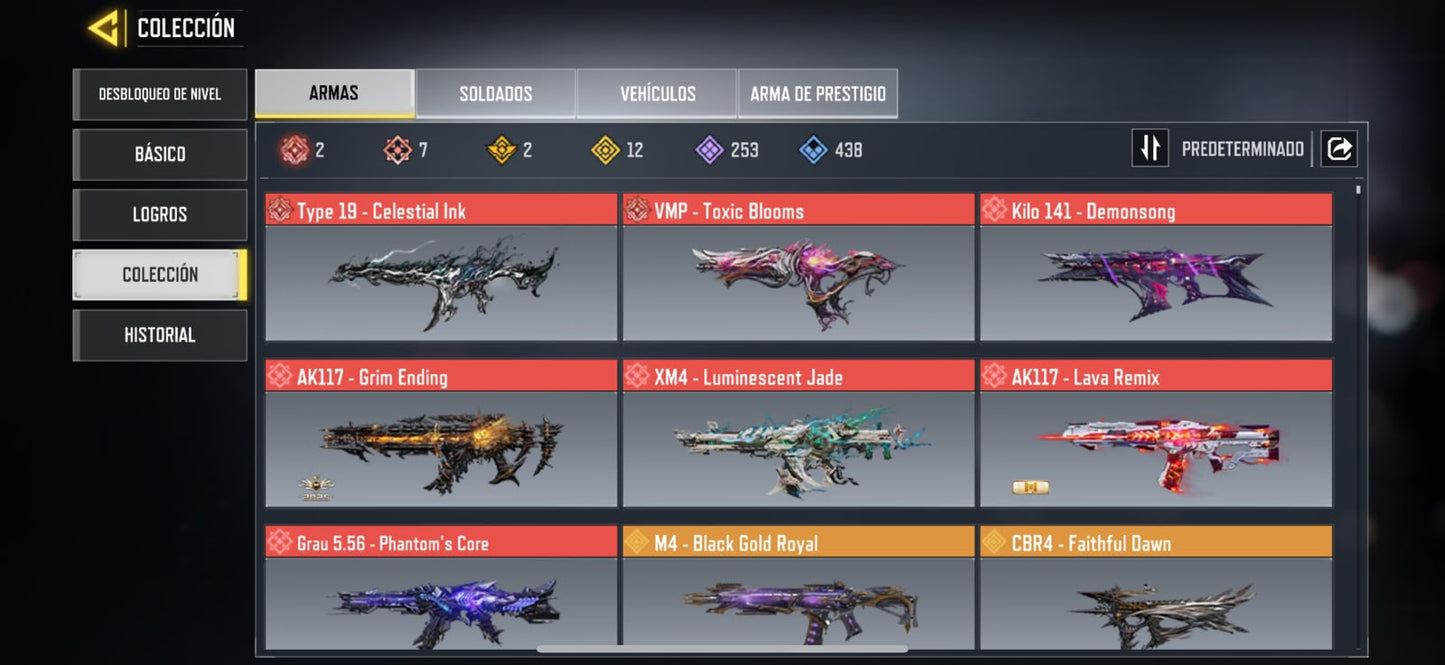 🎖️ Cuenta COD Mobile