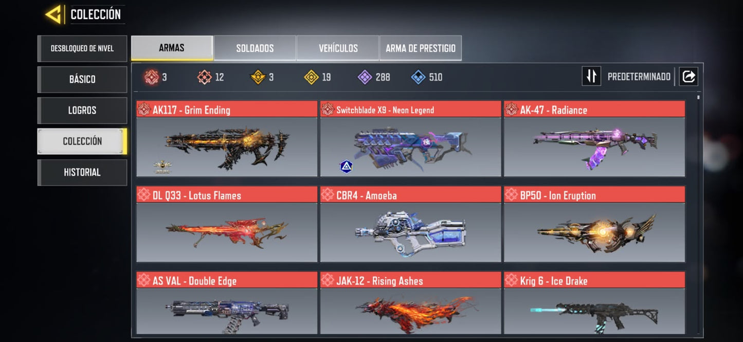 🎖️ Cuenta COD Mobile
