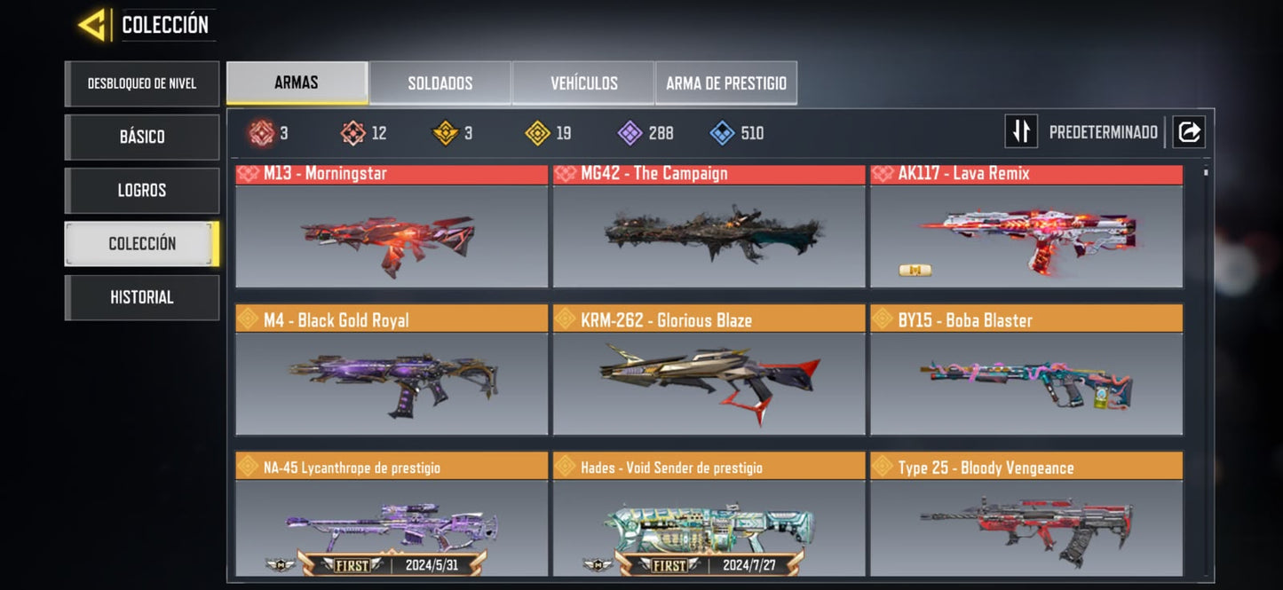 🎖️ Cuenta COD Mobile
