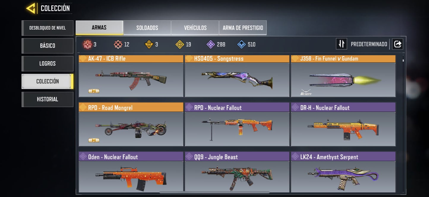 🎖️ Cuenta COD Mobile