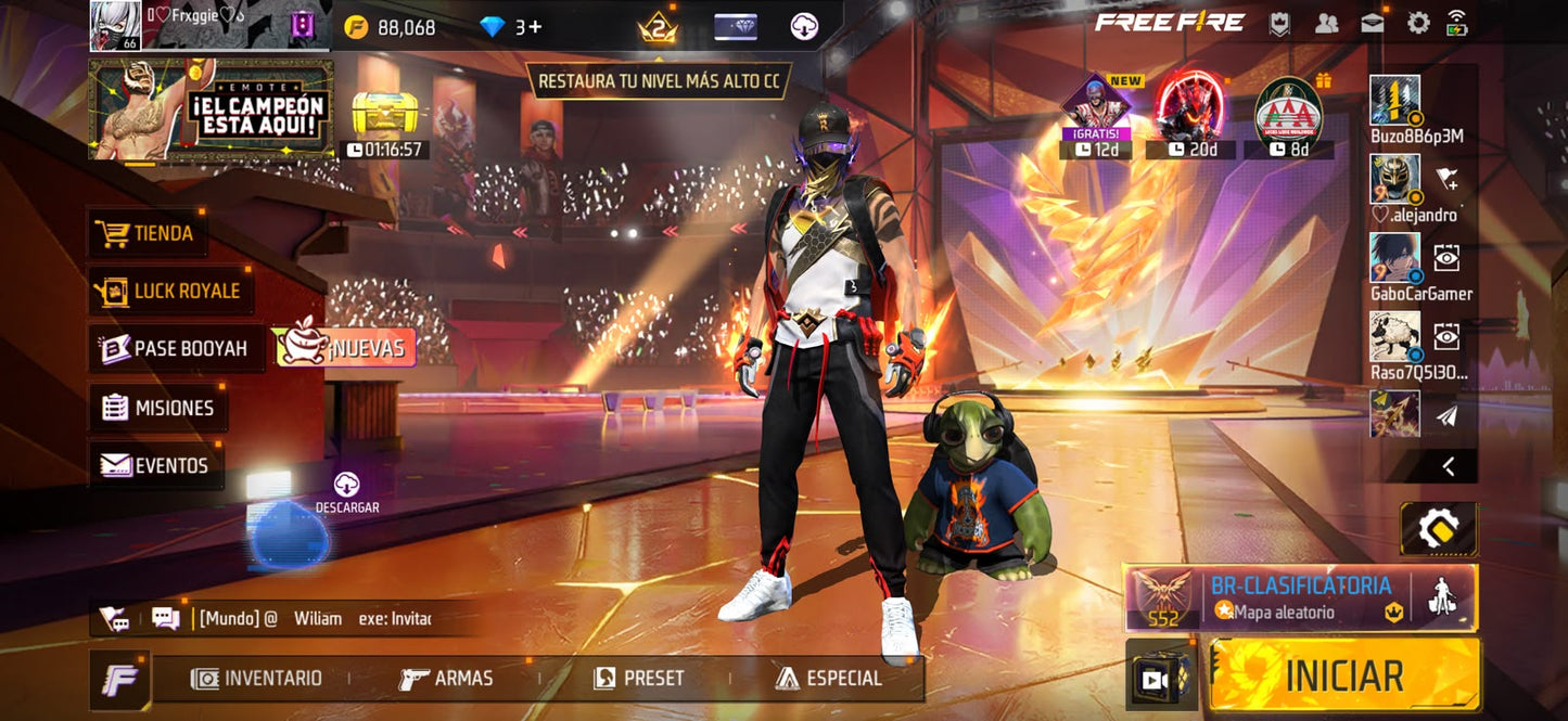 🔥 Cuenta Free Fire
