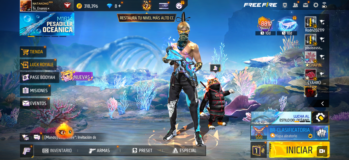🔥 Cuenta Free Fire