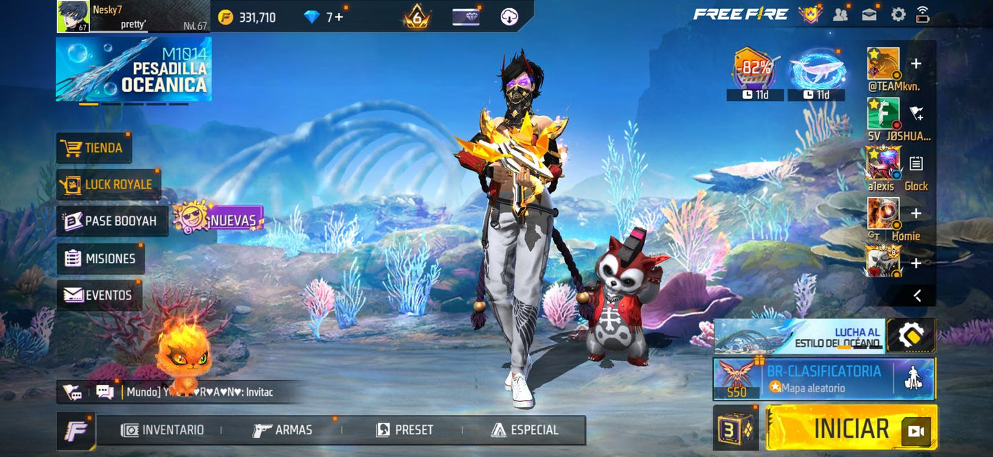 🔥 Cuenta Free Fire