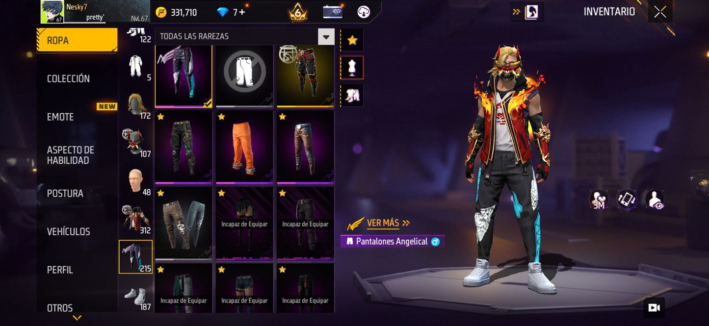 🔥 Cuenta Free Fire