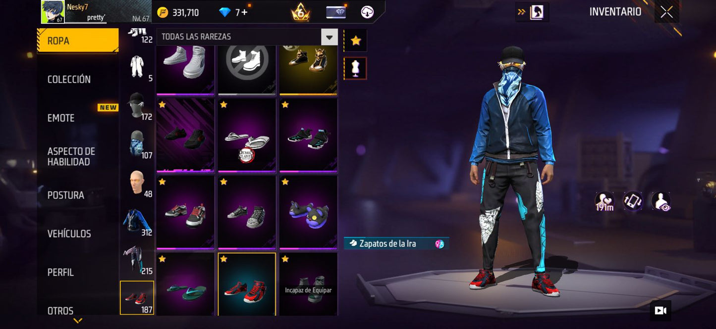 🔥 Cuenta Free Fire