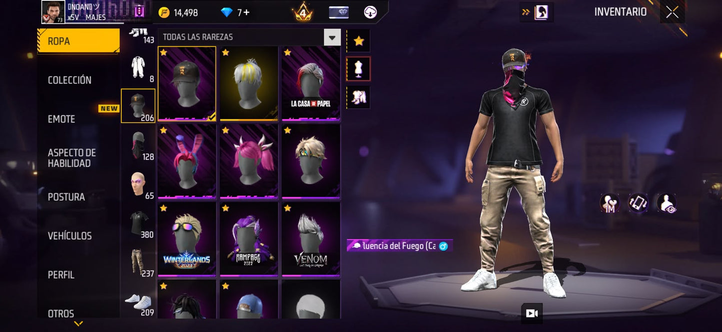 🔥 Cuenta Free Fire