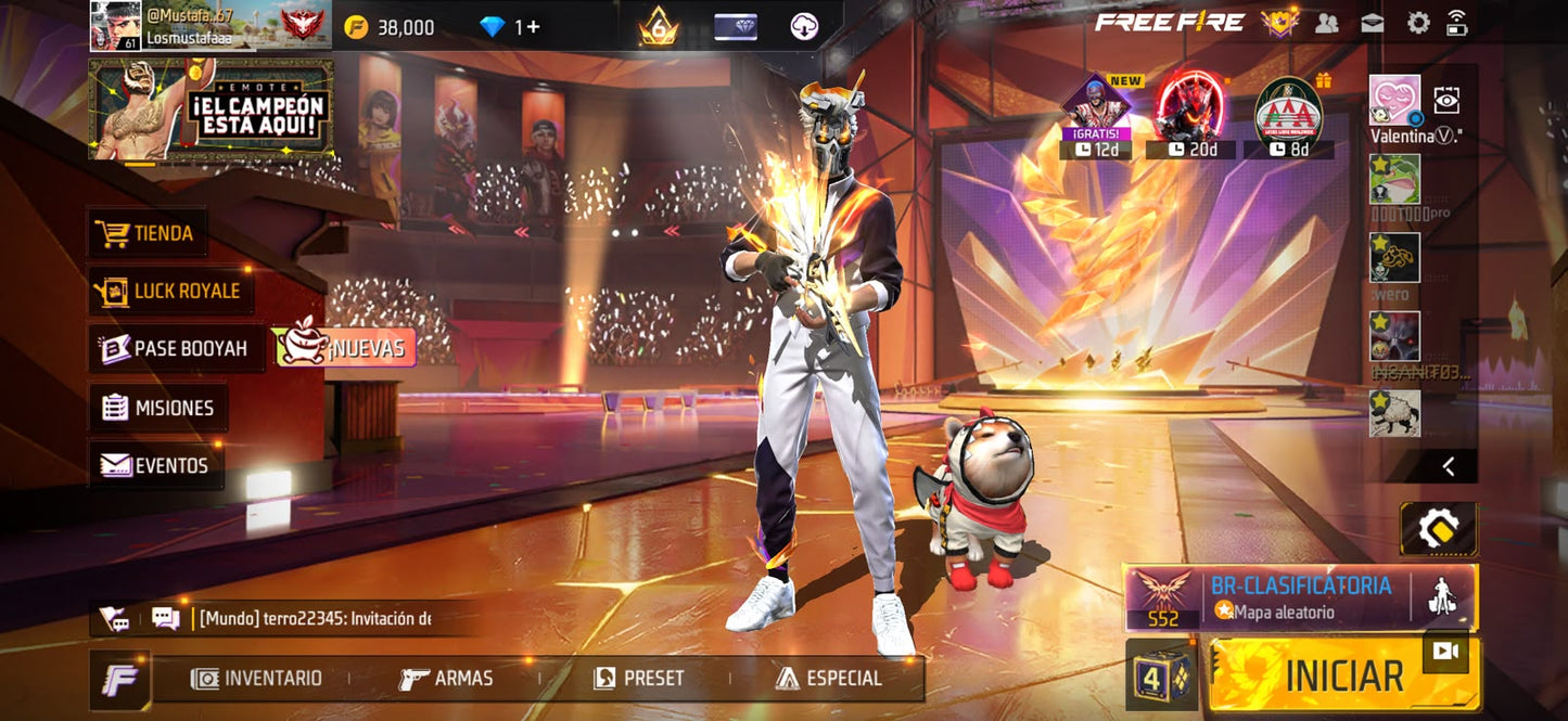 🔥 Cuenta Free Fire