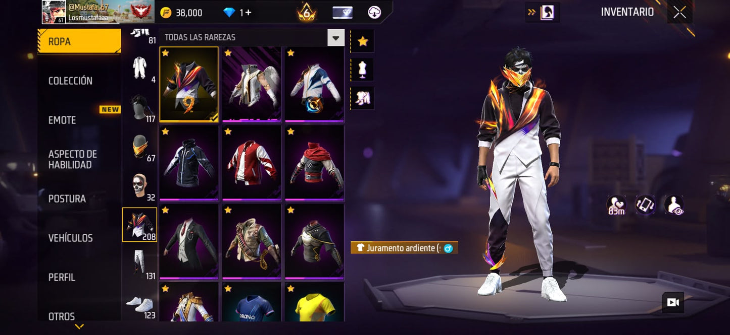 🔥 Cuenta Free Fire