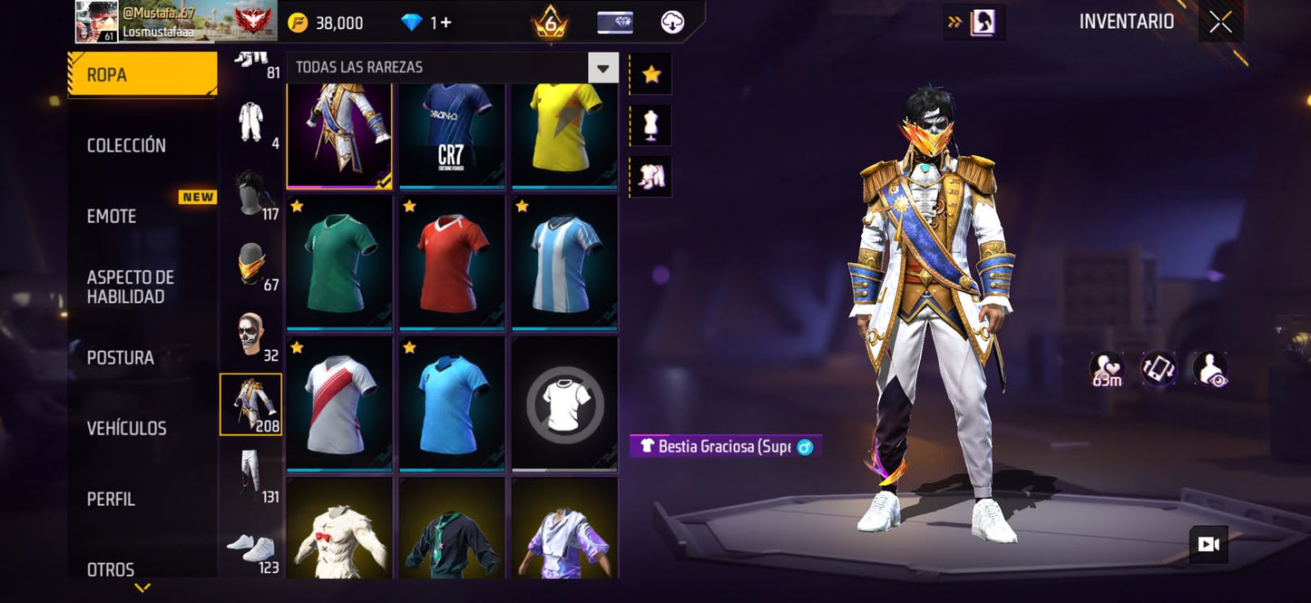 🔥 Cuenta Free Fire