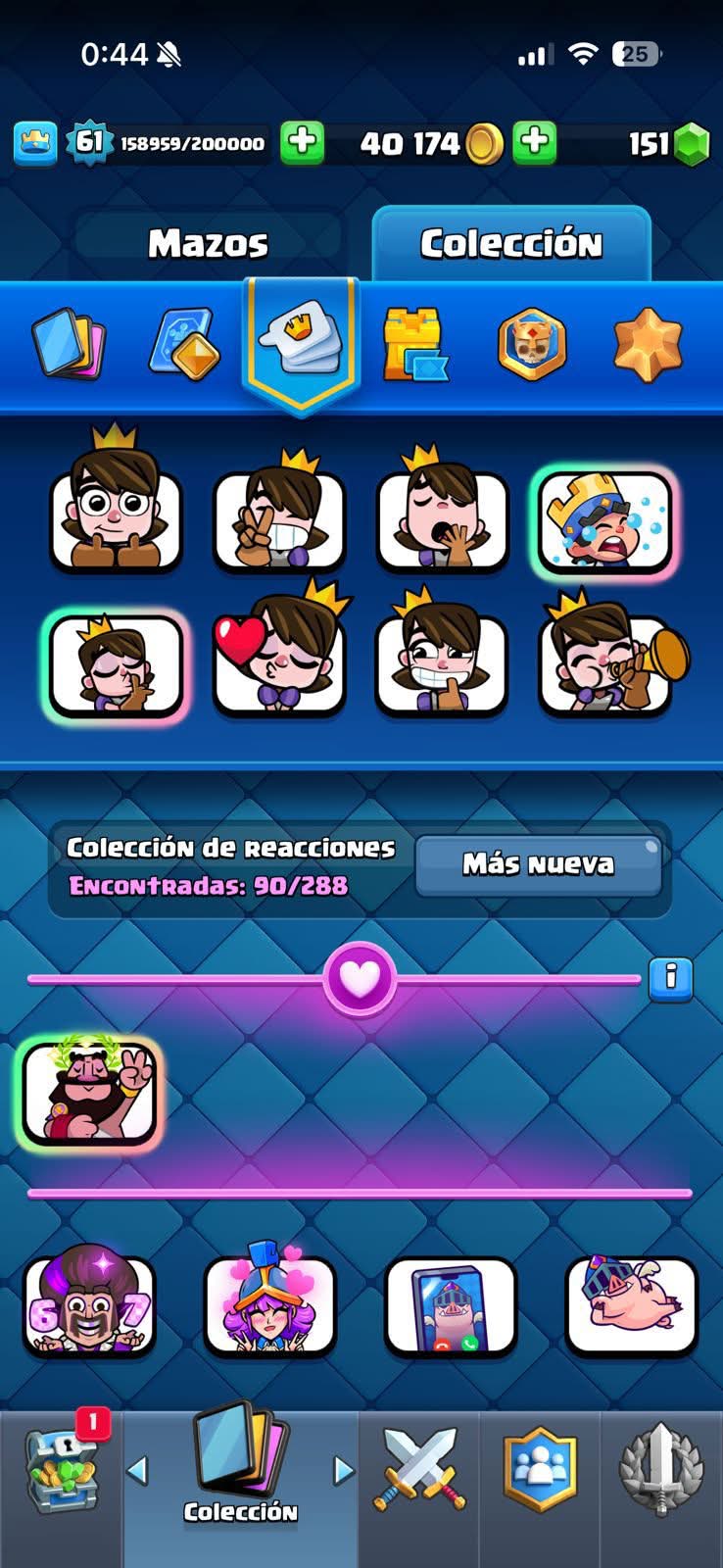 467 CLASH! CUENTA BUENA! 10,241 COPAS! 21 CARTAS AL 15! 50 CARTAS AL 14! 1 HÉROE! 16 CARTAS EVOLUTIVAS! 90 EMOTES EXCLUSIVOS! 9 TORRES! INSIGNIA DE 4 AÑOS! (2199mx) @everyone