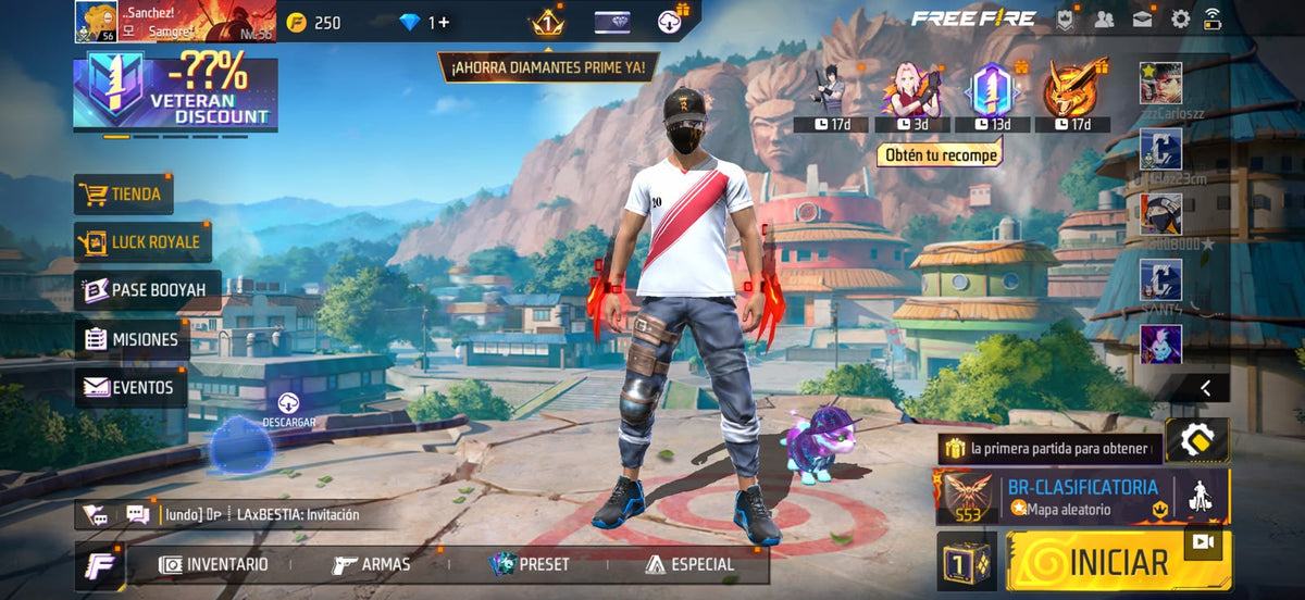 🔥 Cuenta Free Fire