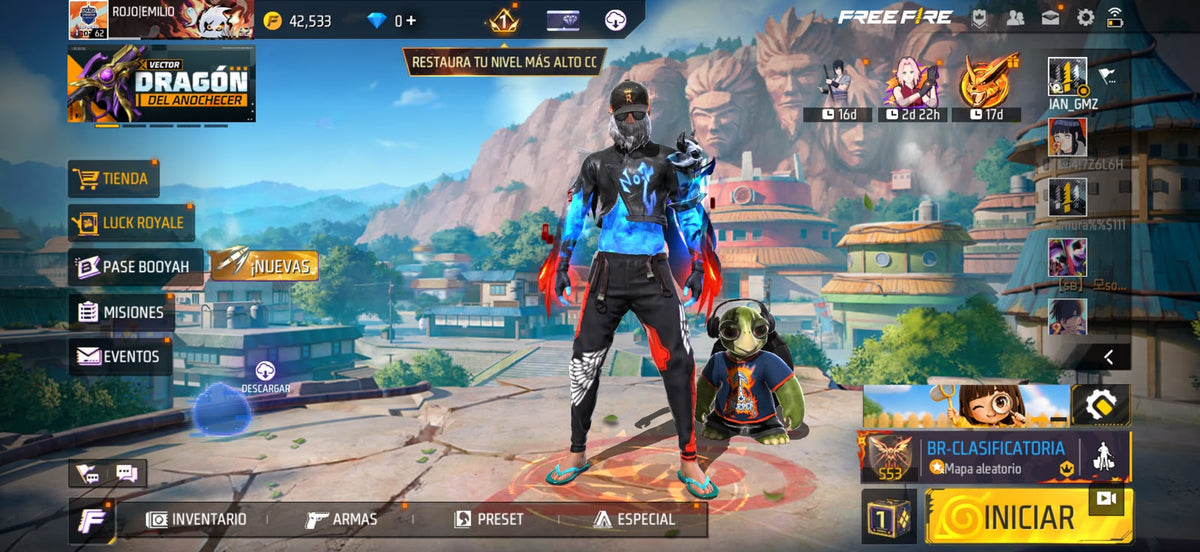 🔥 Cuenta Free Fire