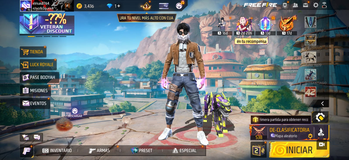 🔥 Cuenta Free Fire