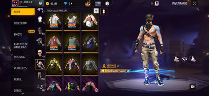 🔥 Cuenta Free Fire